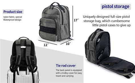 Image result for Handgun Backpack