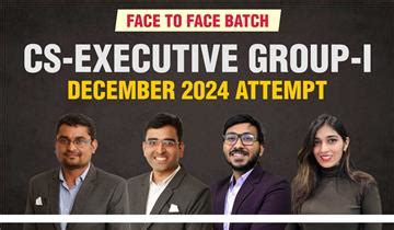 CS-EXECUTIVE / F2F - CS-EXECUTIVE GROUP-I DEC 2024
