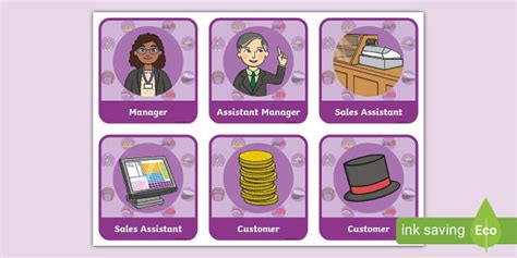 Hat Shop Role-Play Badges (teacher made) - Twinkl