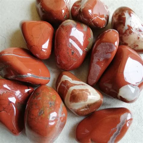Red Jasper Red Jasper Tumbled Stone 30-40mm Crystals | Etsy