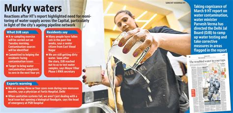 Delhi govt orders water re-sampling, corrective measures after HT report