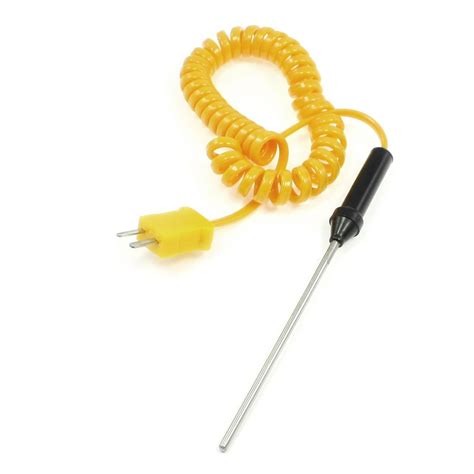 Generic a13050800ux0301 K Type -50-700C 100mm x 3mm Thermocouple Probe ...