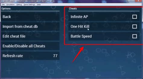 Image result for PPSSPP Cheats-PC