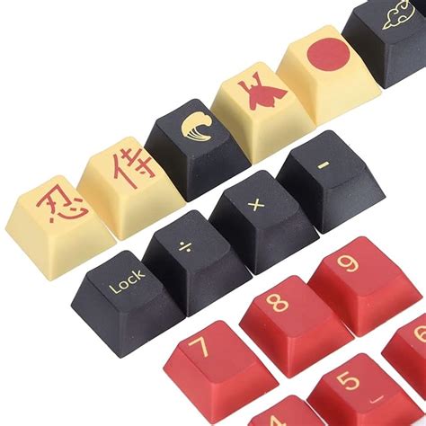 Buy 01 Keycaps, 128-key Japanese Keycap Sublimation Process Mechanical ...