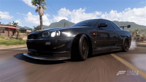 BLACK CAT | R34 SKYLINE | FZ 5 - YouTube