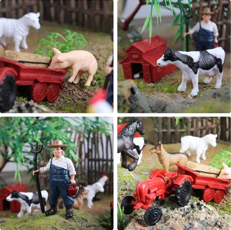 EOIVSH Farm Animal Figures Toys for Kids Toddlers, India | Ubuy