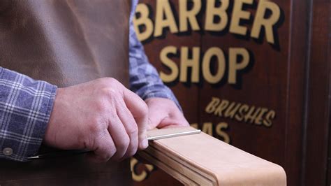 A Guide on how to use a honing stone to sharpen a straight razor