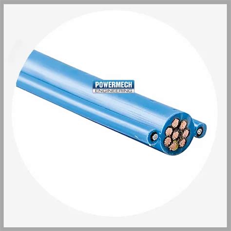 EOT Crane Cables - Steel Wire Ropes Embedded Crane Pendant Cable ...