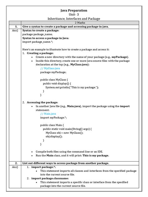Java Preparation 的图像结果