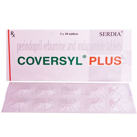 Coversyl Plus Tablet 10's Price, Uses, Side Effects, Composition ...