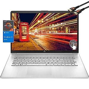 HP 17 inch Laptop Touchscreen Windows11| AMD Ryzen5 7530U| Wi-Fi 6| USB ...