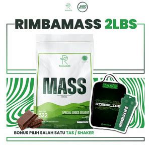 Jual original Rimbalife Rimba Mass 2 Lbs 2 Lb 2Lbs 2Lb RimbaMass Susu ...