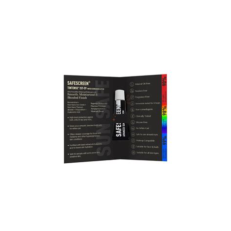 SAFESCREEN® TINTENSE: Best Tinted Sunscreen – CHOSEN Store