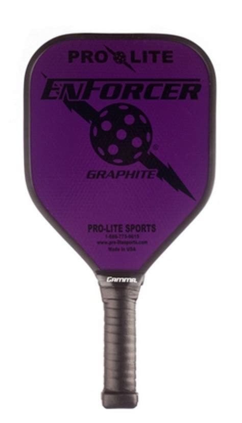 Pro Lite Sports Enforcer Graphite Pickleball Paddle | Pickleball ...