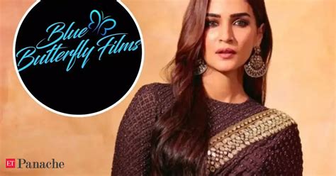 Kriti Sanon launches production banner Blue Butterfly Films, debut ...