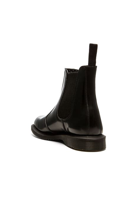 Dr. Martens Flora Chelsea Boot in Black | REVOLVE