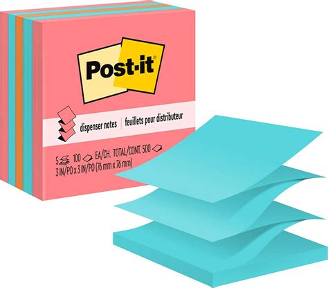 Post-it Pop-up Notes, 3x3 in, 5 Pads, America's India | Ubuy