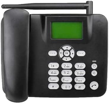 Drumstone (𝟏𝟓 𝐘𝐞𝐚𝐫𝐬 𝐖𝐚𝐫𝐫𝐚𝐧𝐭𝐲) GSM Fixed Wireless Desk Phone with SIM ...