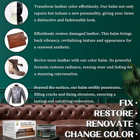 RABEKIM Dark Brown Leather Repair Kit, Leather Recoloring India | Ubuy