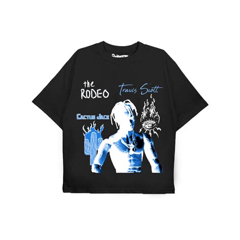 Rodeo Travis Scott Oversized T-Shirt | Pink Matter