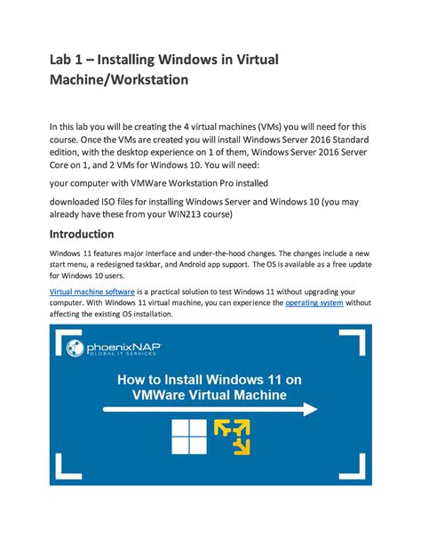 Mahesh OSLab 1 - Window installing in - Operating Systems - Studocu