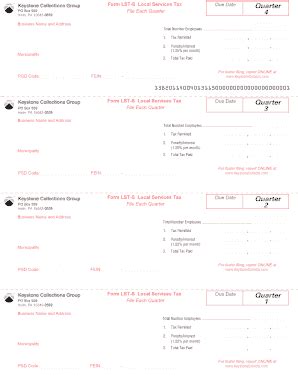 Fillable Online Quarter 4 Quarter 3 Quarter 2 Quarter 1 - Keystone ...