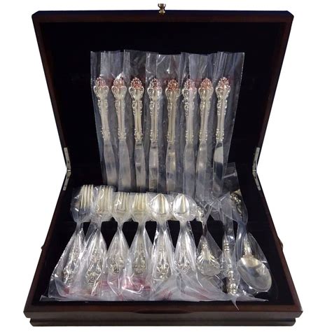 Spanish Baroque by Reed and Barton Sterling Silver Flatware Set 35 Pc ...