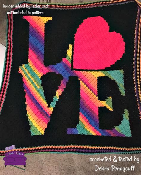 Image result for Crochet Graphgan Love Pattern