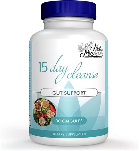 Milamiamor 15 Day Cleanse - Gut and Colon Support | Advanced Gut Cleanse Detox with Senna ...