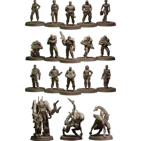 Acheter Alien RPG - Miniatures Set: Rapture Protocol - Free League ...