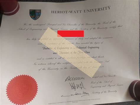 复刻赫瑞-瓦特大学毕业证模板|办理英国HWU文凭成绩单 - 纳贤文凭机构