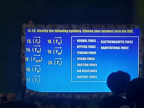13-20. Identify the following symbols. | StudyX