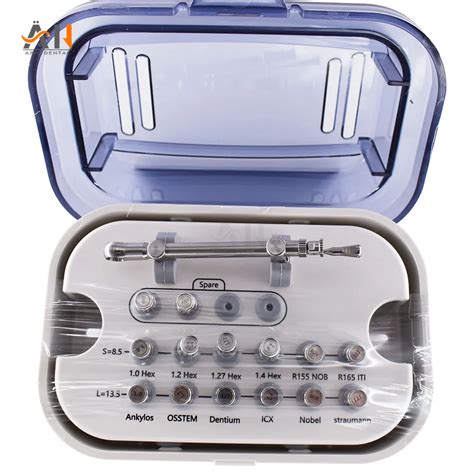 Universal Implant Torque Wrench Dental Implant Prosthetic Kit With ...