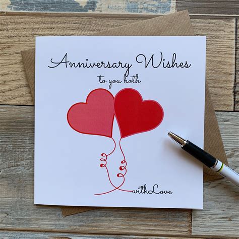 Diy Anniversary Cards For Parents, Cricut Anniversary Card, Homemade ...