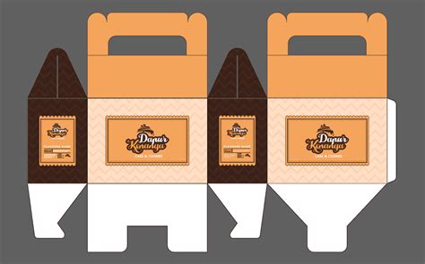 Image result for Simple Cake Box Design