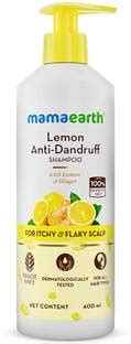 Mamaearth Lemon Anti-Dandruff Shampoo with Lemon & Ginger for Itchy ...