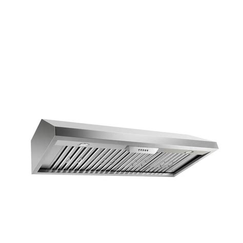 Buy 48 in. 800 CFM Under Cabinet Stainless Steel Range Hood with ...