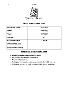 Image result for Class 7 17th Assignment Answer ICT