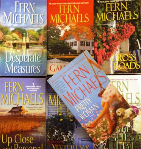 Fern Michaels NOVELS (Set of 7 Books)Yesterday, The Guess List, Pretty ...