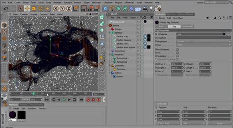 X-Particles Tutorial Modifiers 的图像结果