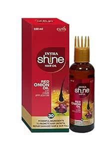 Buy Lyud Intrashine Red Onion Hair Oil With Comb Applicator (Powerful ...