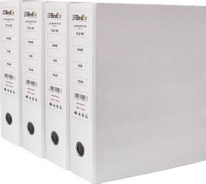 Flipkart.com | bindex Cardboard Office Lever Arch Box File White ...