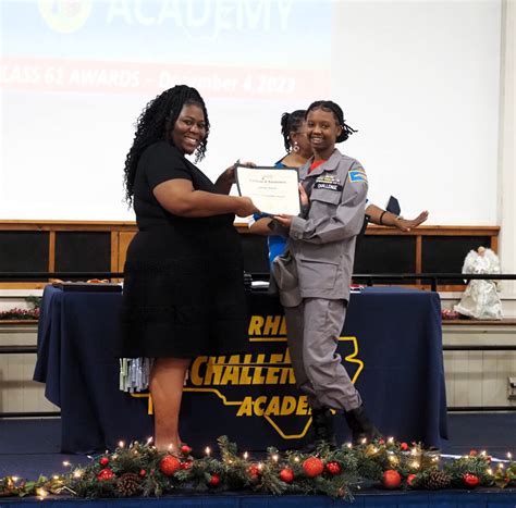 TCA Salemburg Class 61 Academic Awards Ceremony Tarheel ChalleNGe ...