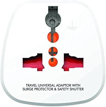 GM Modular 3008-3 Pin Universal Travel Adaptor (with Surge Protector ...