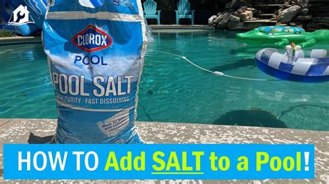 Image result for How to Use Pool Salt