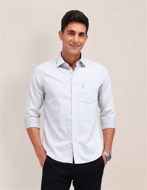 Men's Shirts | Casual & Smart Casual Shirts – U.S. Polo Assn. India