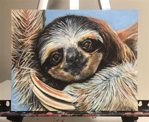 Image result for Acrylic Tutorials Sloth