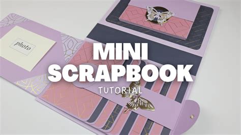 Image result for Scrapbook Mini Album Tutorials YouTube