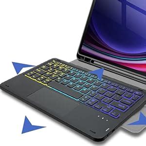 ProElite TouchPad Keyboard case for Apple iPad (A16) 11th/10th Gen 2025 ...