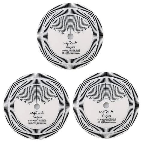 Generic 3pcs Vinyl Record Player Speed Test Sade Vinyl Record ...